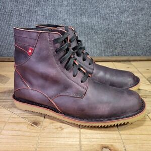 OLIBERTE  Men's Ankle/Chukka Boots Smooth Leather MADE IN AFRICA Size 43 / 9 US